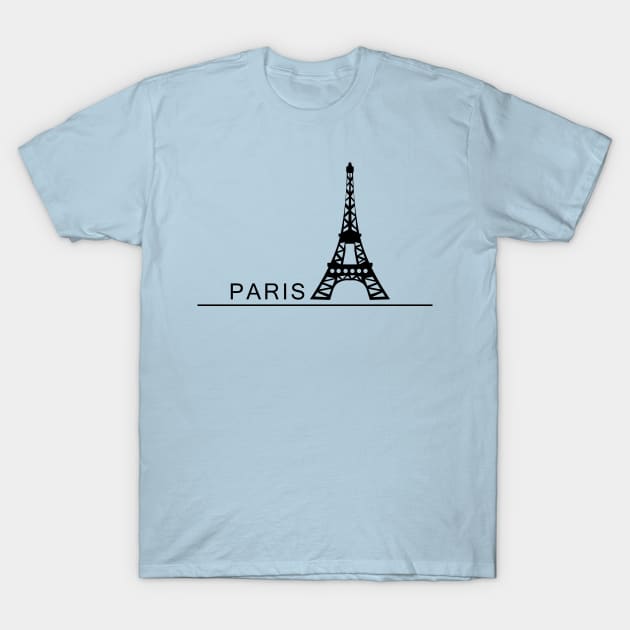 Paris T-Shirt T-Shirt by scoffin